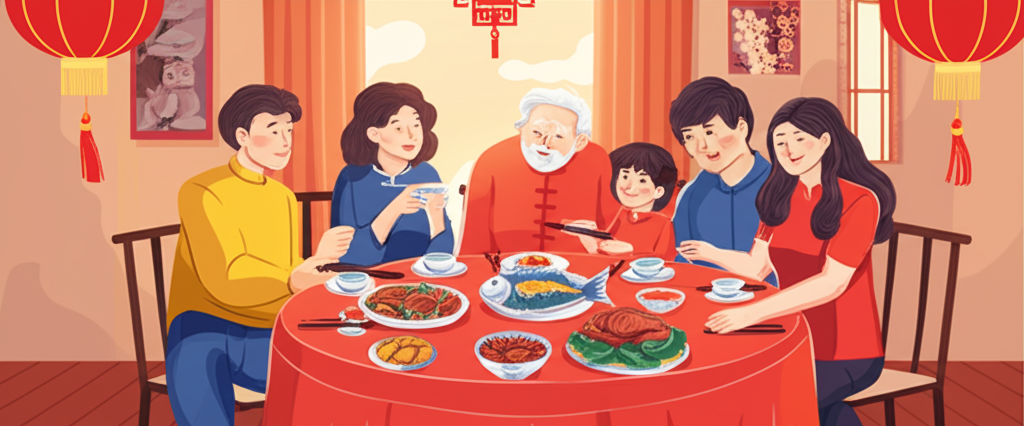 2023年春节家族团聚